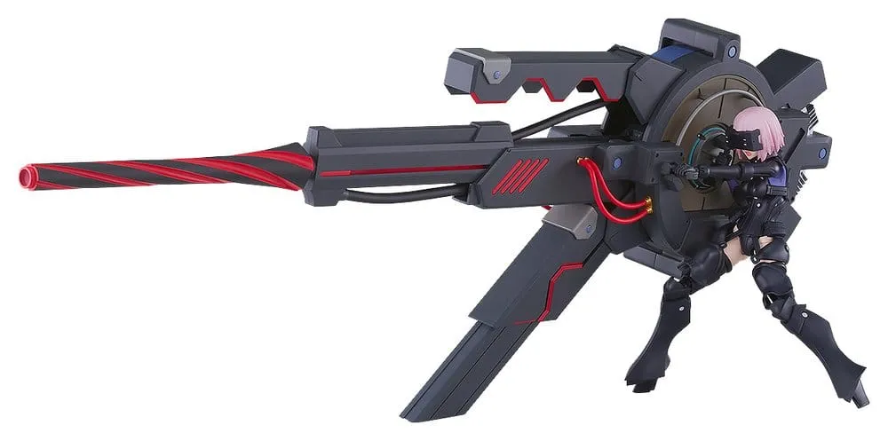 Fate/Grand Order Plamatea Plastic Model Kit Shielder/Mash Kyrielight (Ortinax) Black Barrel Edition 17 cm